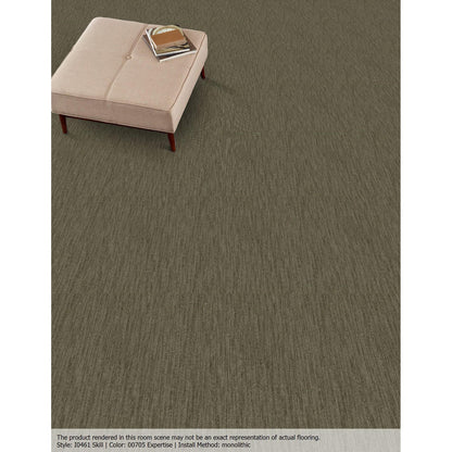 Patcraft Skill carpet tile in Expertise, room scene