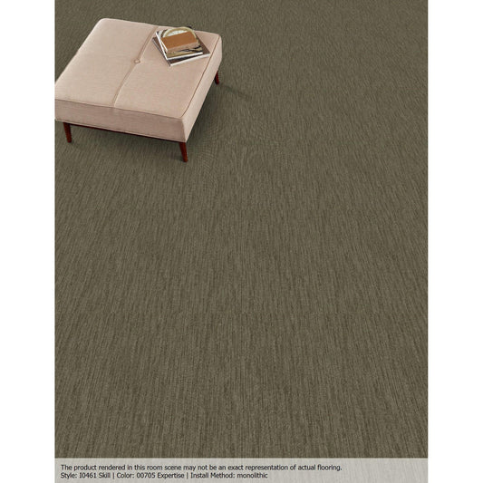 Patcraft Skill carpet tile in Expertise, room scene