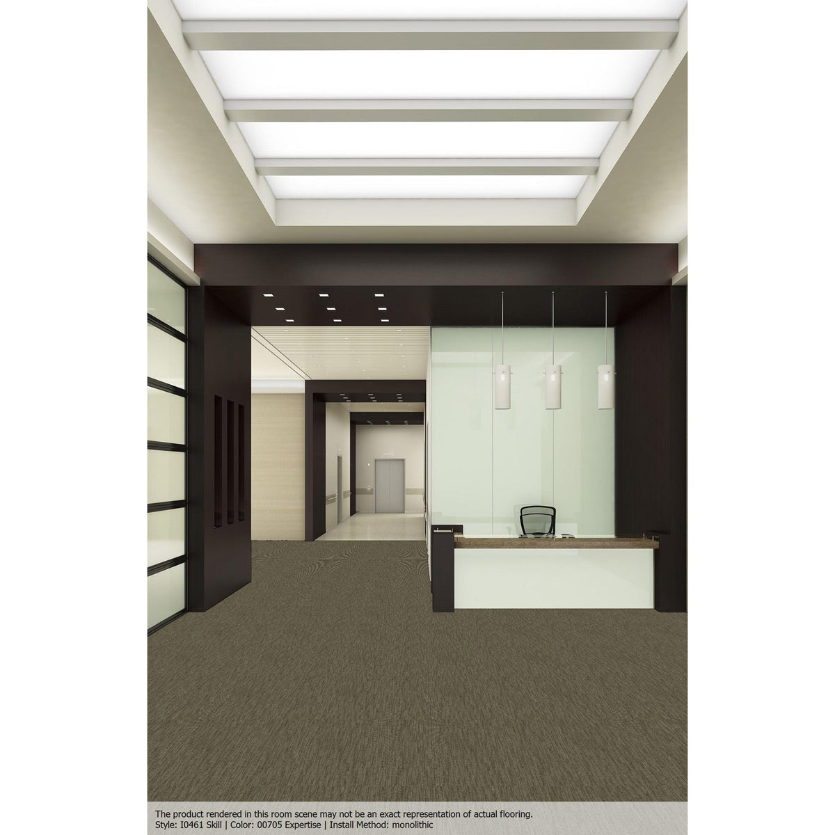 Patcraft Skill carpet tile in Expertise, room scene