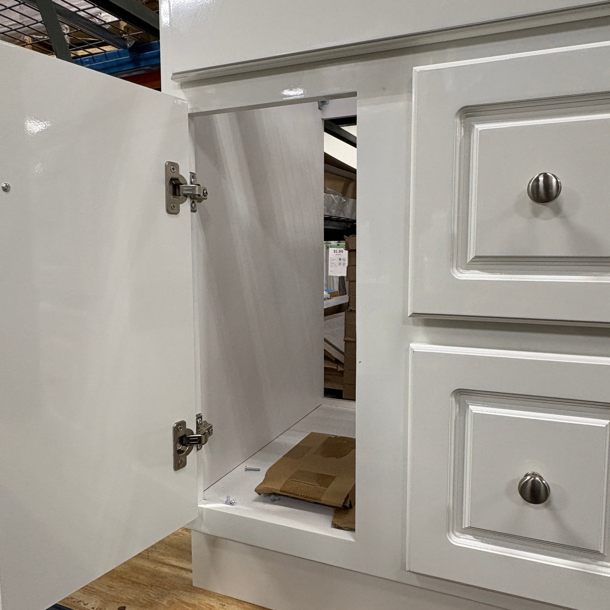 Alaskan White Vanity 24" location-set