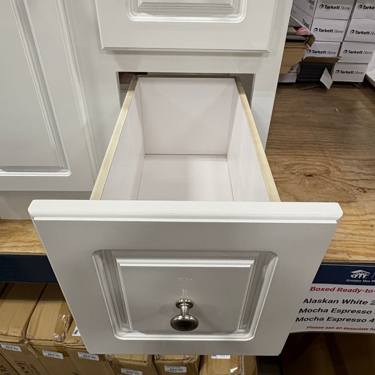 Alaskan White Vanity 24" location-set