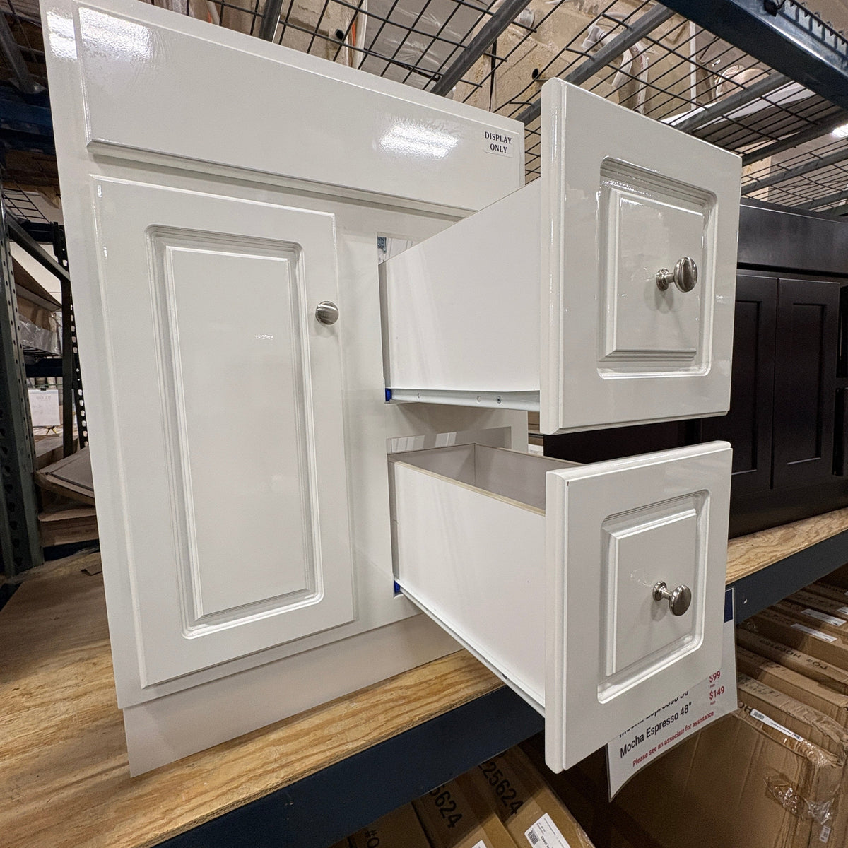 Alaskan White Vanity 24" location-set