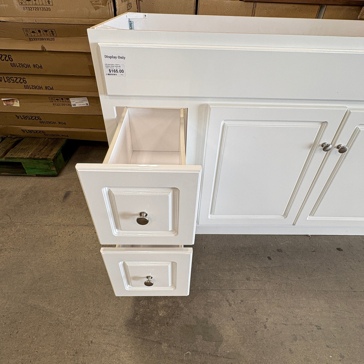Alaskan White Vanity 60"