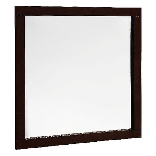 GDM Habitat for Humanity ReStore Espresso Mirror 30x30