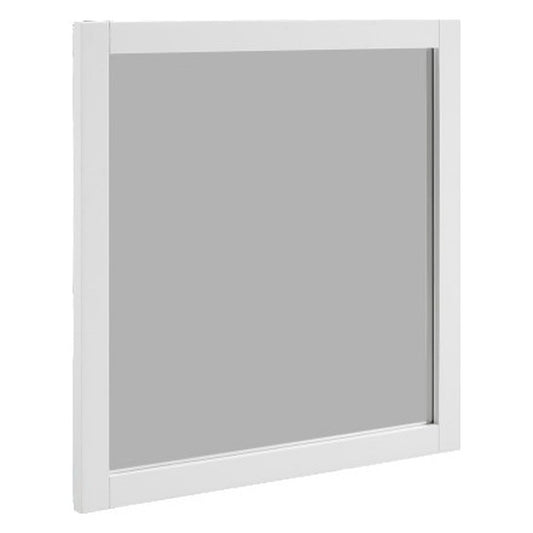 GDM Habitat for Humanity ReStore Alaskan White Mirror 30x30