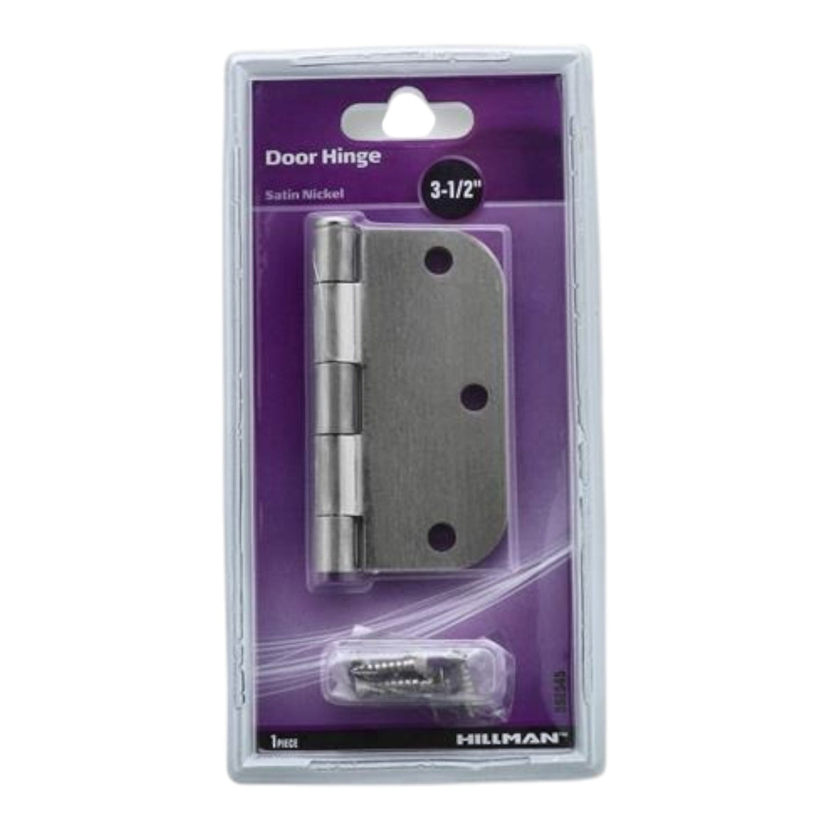 Hillman 3-1/2 in Door Hinge, satin nickel - GDM Habitat for Humanity ReStore