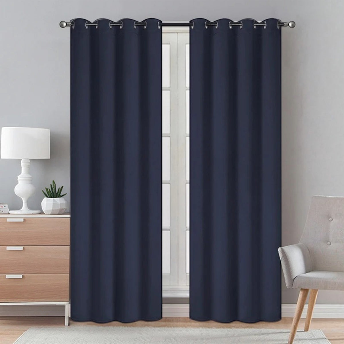 Blackout Curtain Navy - GDM Habitat for Humanity ReStore