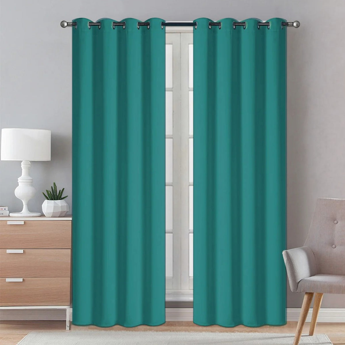 Blackout Curtain Teal - GDM Habitat for Humanity ReStore
