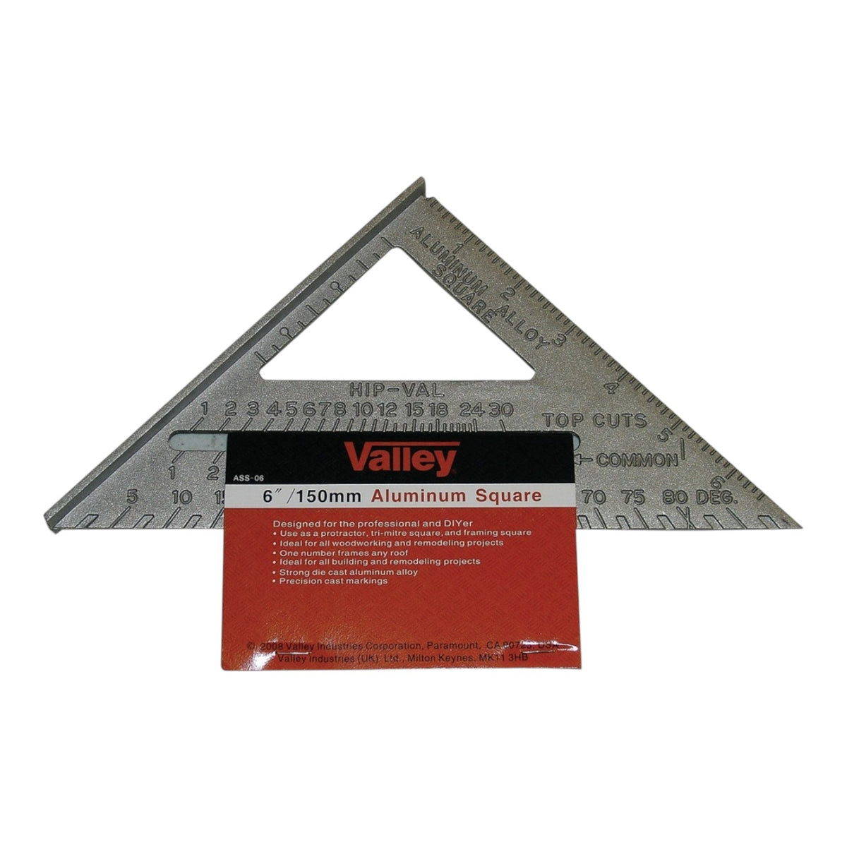 6 in Aluminum Rafter Angle Square - GDM Habitat for Humanity ReStore