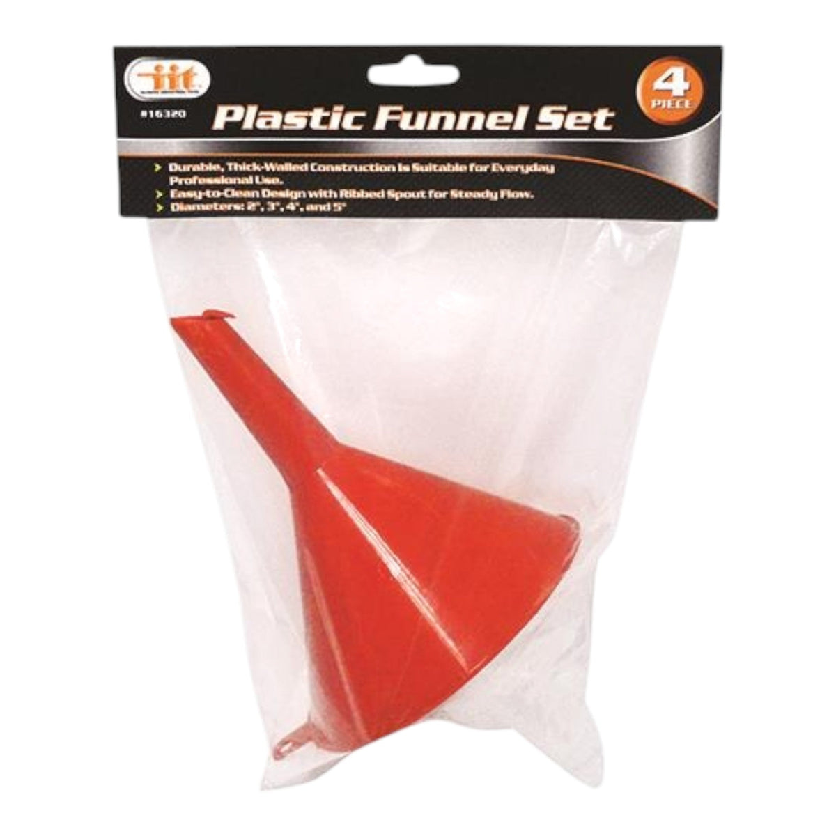 4 Piece Plastic Funnel Set - GDM Habitat for Humanity ReStore