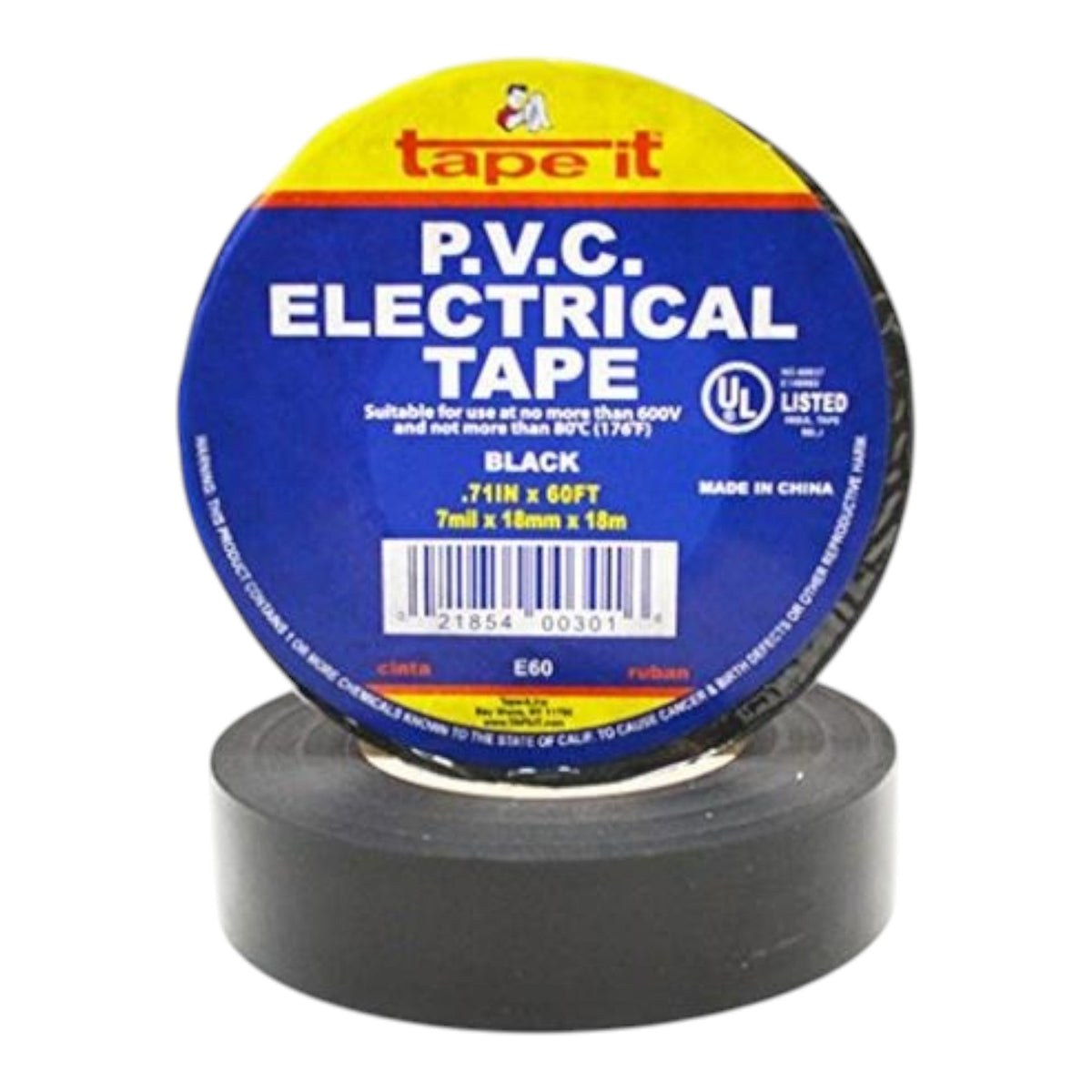 Electrical Tape, 3/4 in x 60 ft, UL listed - GDM Habitat for Humanity ReStore