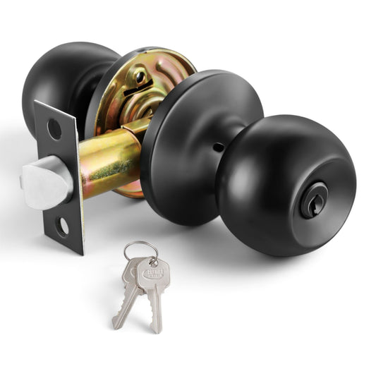 Entry Lockset - Matte Black - GDM Habitat for Humanity ReStore