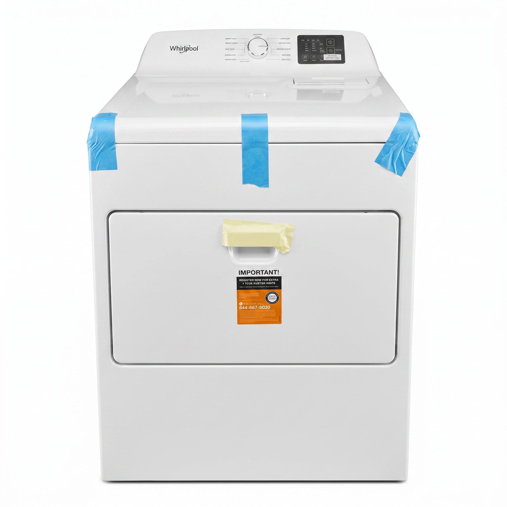 PAWFT17457 Whirlpool Electric Dryer, White