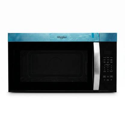 PAWFT17467 Whirlpool OTR Microwave, Black w/ Stainless