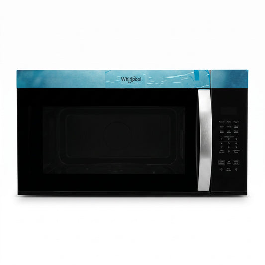 PAWFT17467 Whirlpool OTR Microwave, Black w/ Stainless