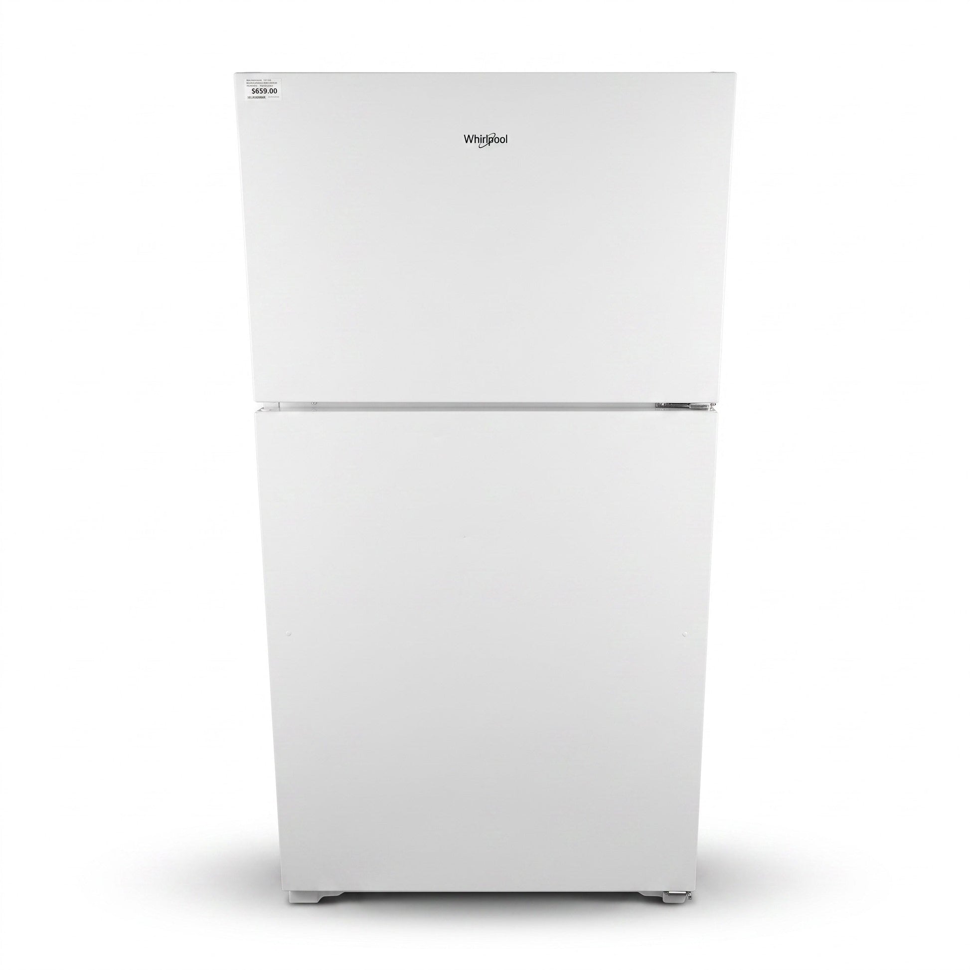 PAWFT17495 Whirlpool Top-Freezer Refrigerator, White
