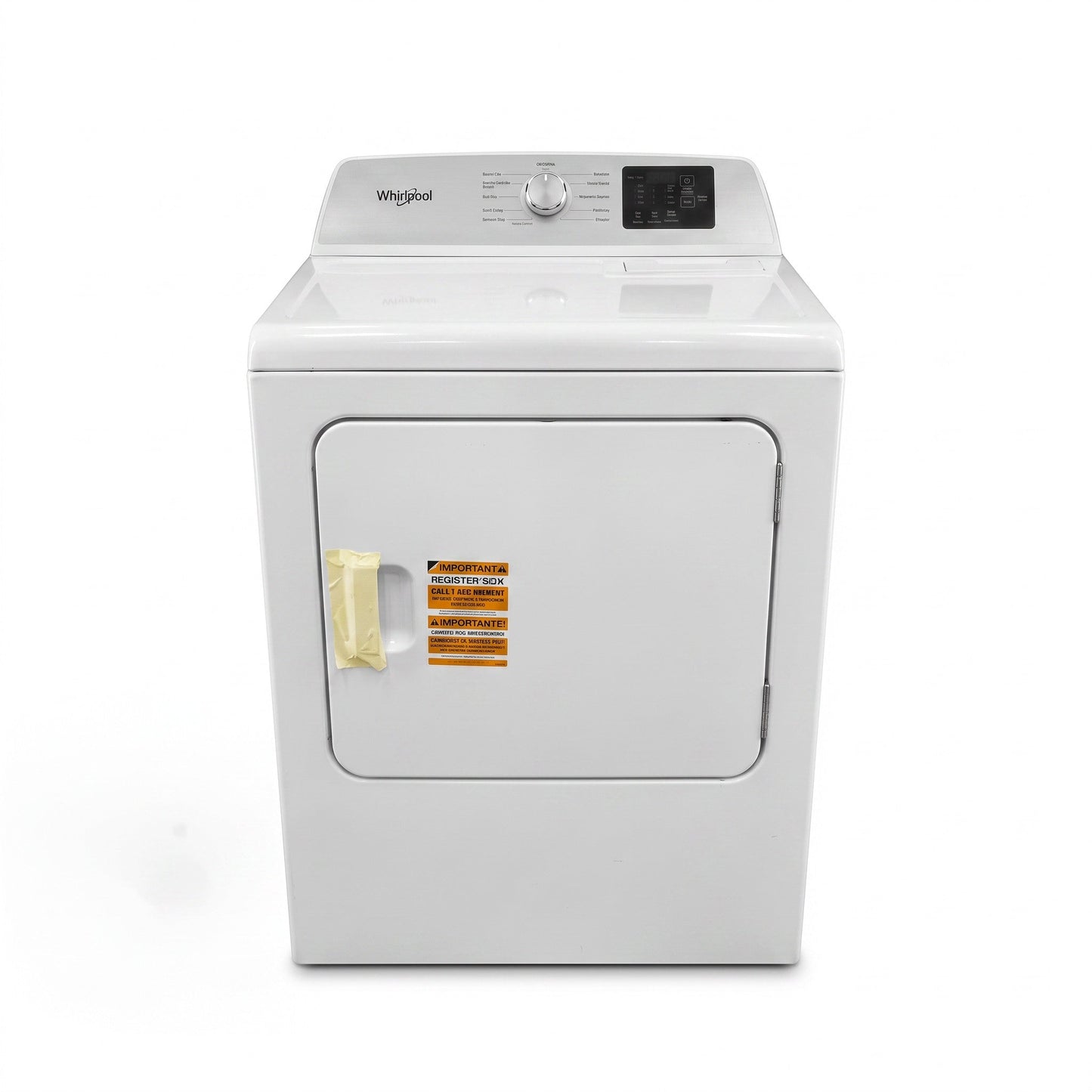 PAWFT17501 Whirlpool Electric Dryer, White