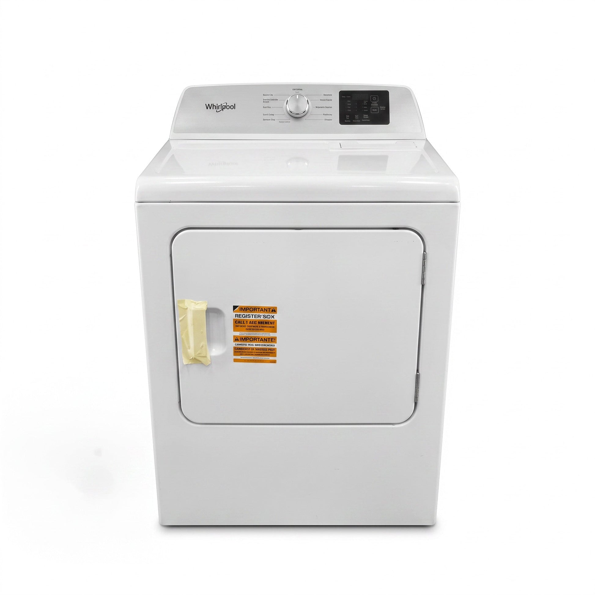 PAWFT17501 Whirlpool Electric Dryer, White