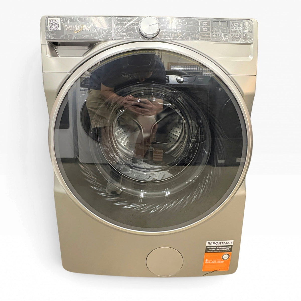 Whirlpool Front Load Washer FALSE in-store location-set published-all-channels Washers