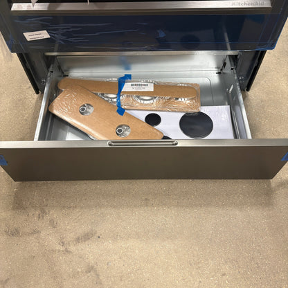 KitchenAid Slide-In Gas Range interior