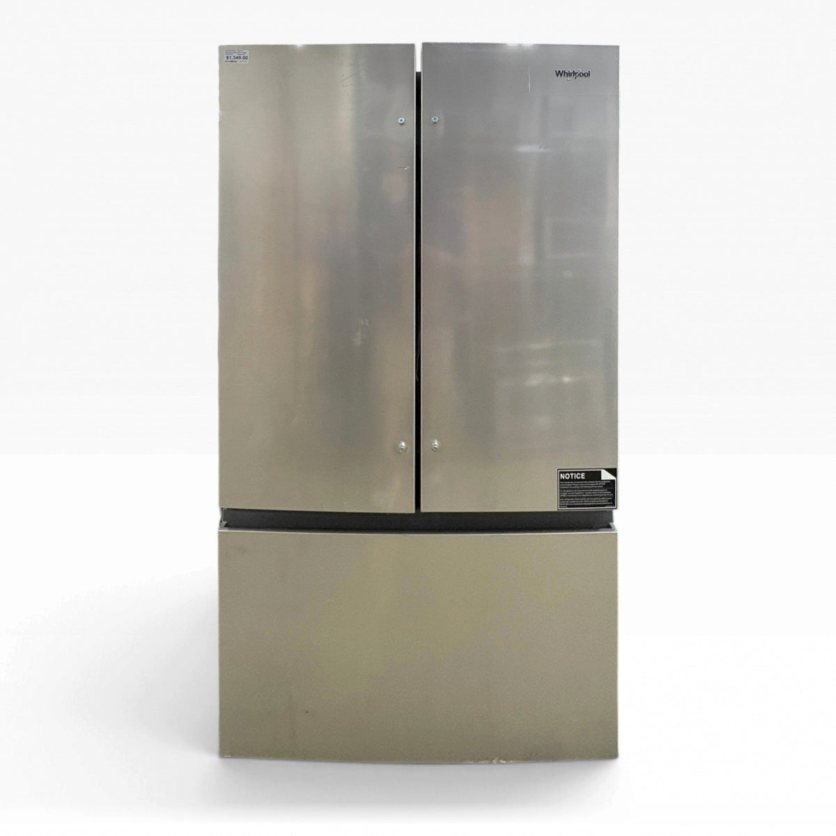 Whirlpool French Door Fridge FALSE in-store location-set published-all-channels