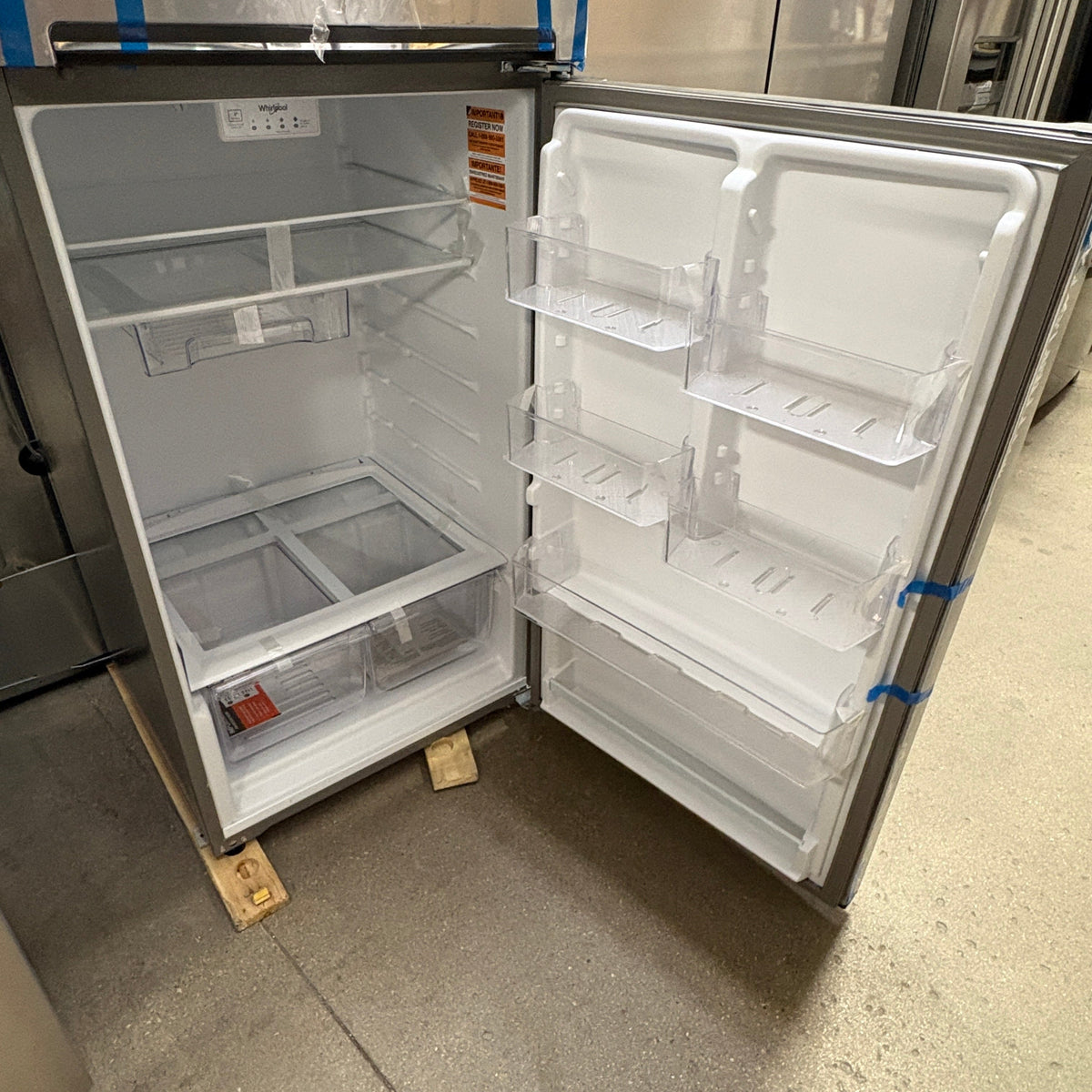 Whirlpool Top Freezer Fridge FALSE in-store location-set published-all-channels