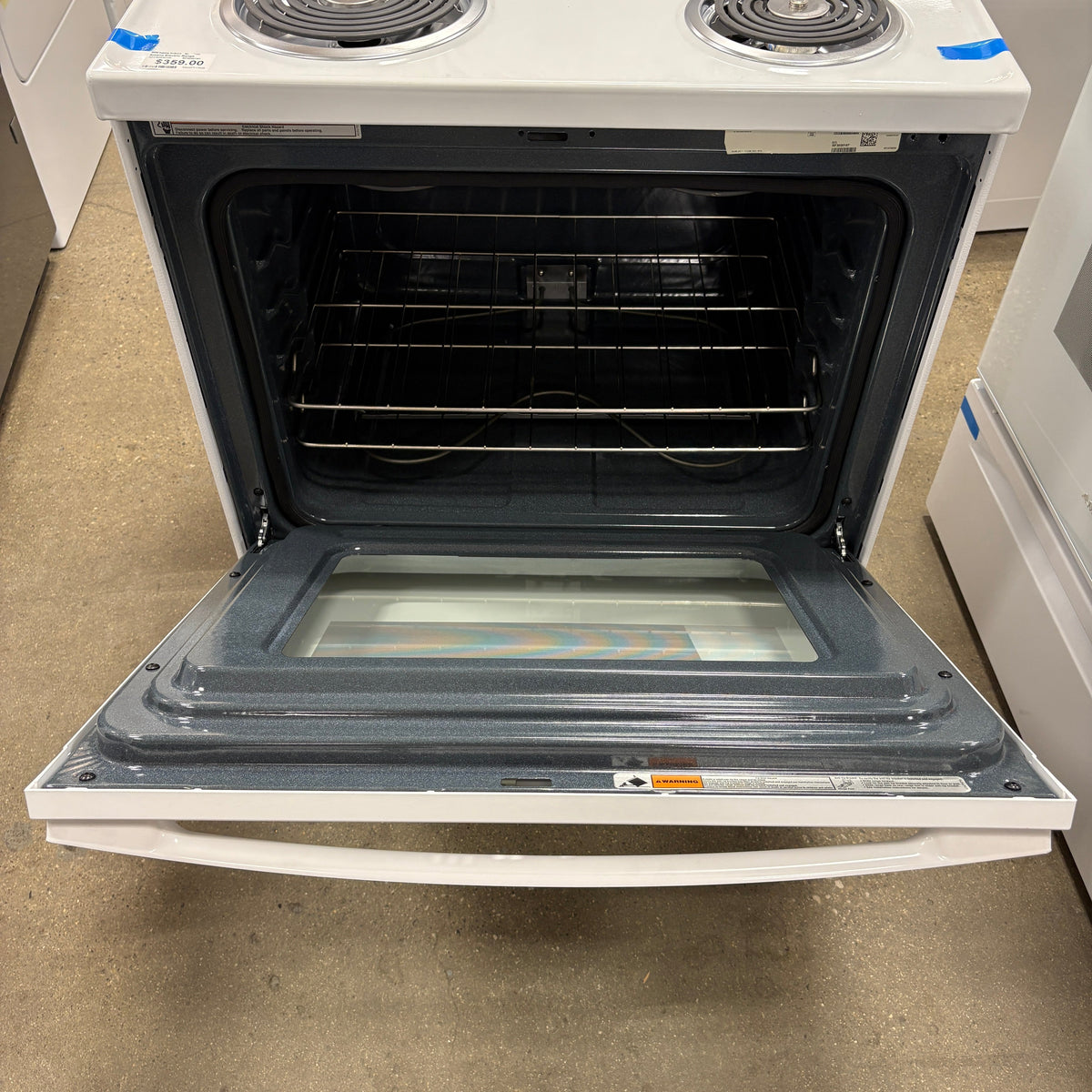 Amana Electric Range interior
