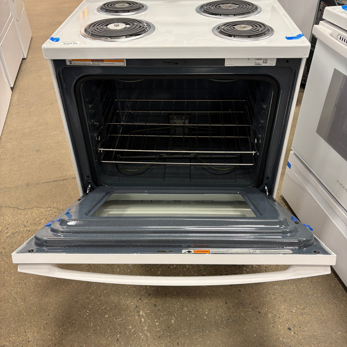 Amana Electric Range interior