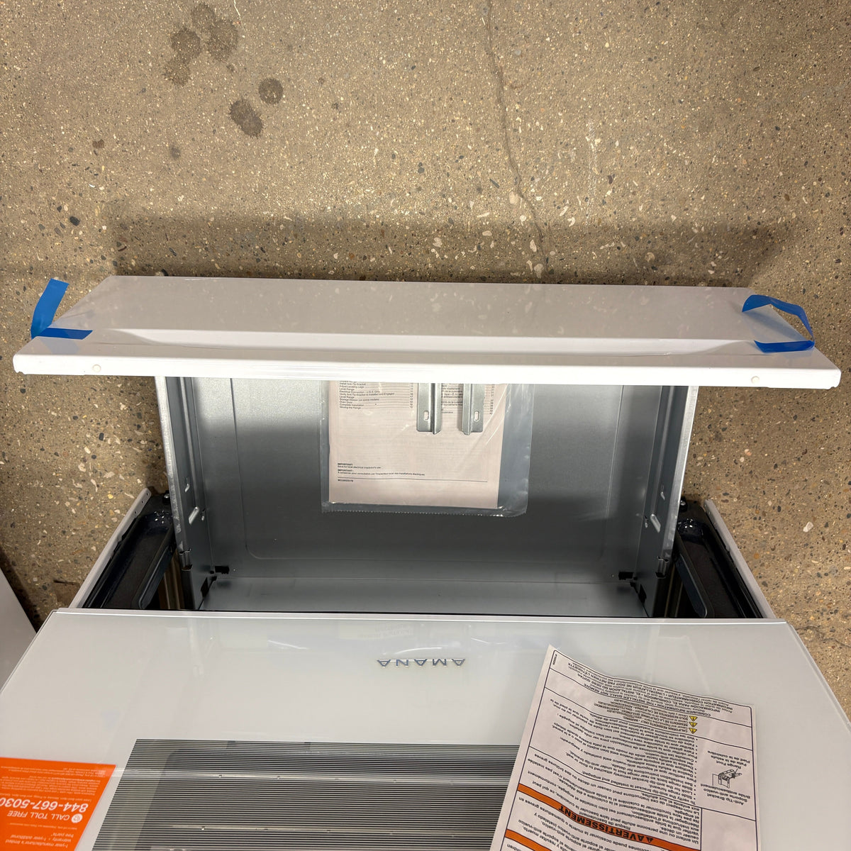 Amana Electric Range interior