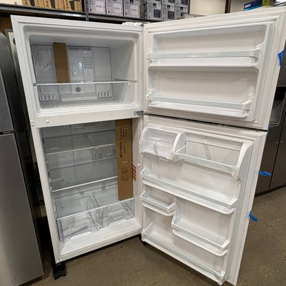 Whirlpool Top Freezer Fridge interior