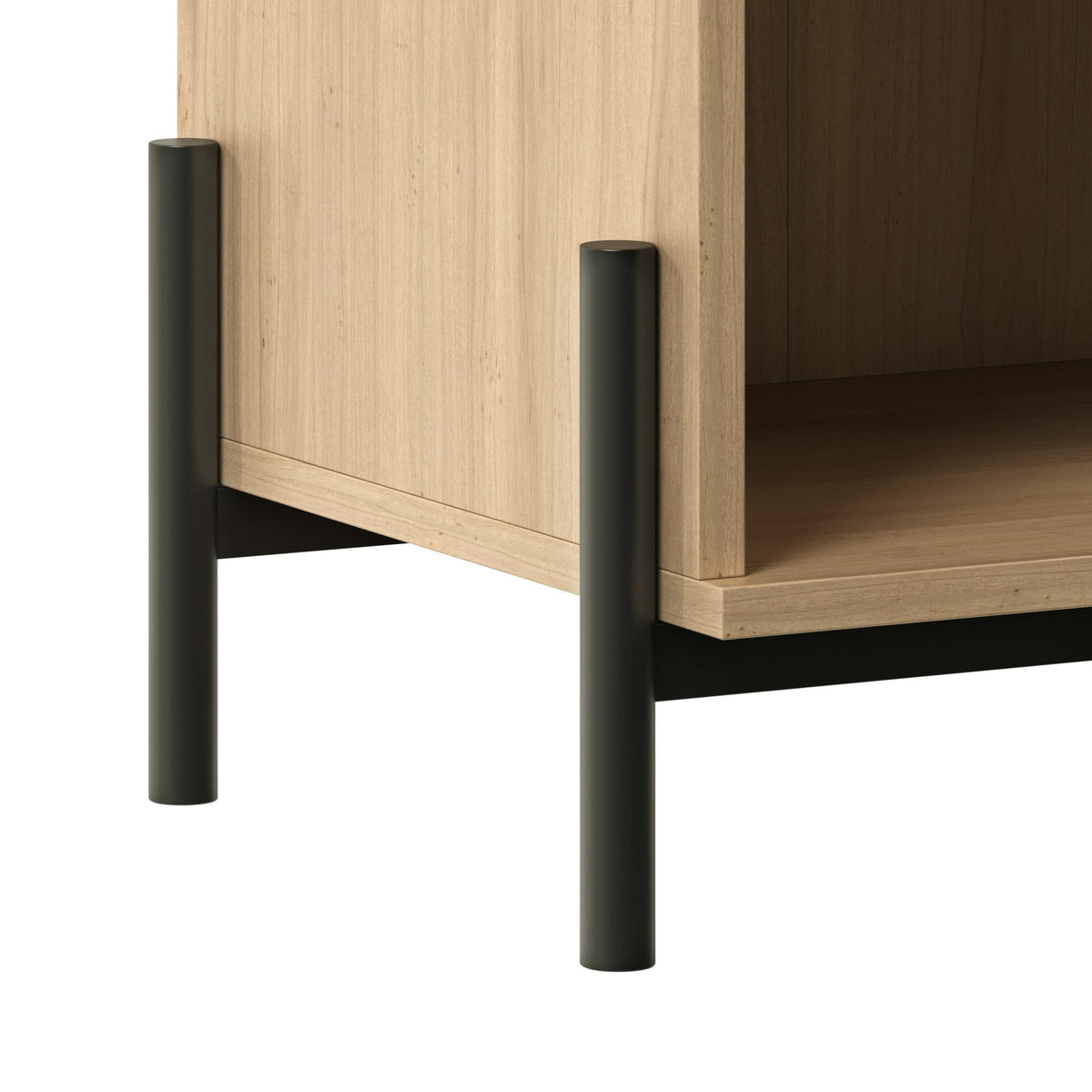 Paris 24" Reeded Wood Nightsta in-store location-set published-all-channels