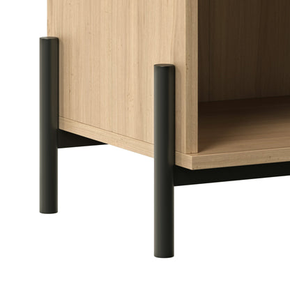 Paris 24" Reeded Wood Nightsta in-store location-set published-all-channels