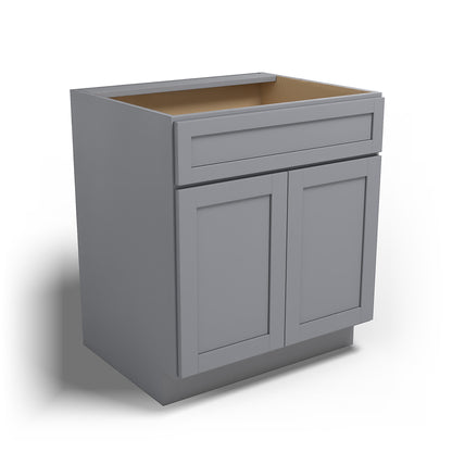 Special Order - 30" Sink Base Pacific Gray - SB30 Base Cabinets GHI Pacific Gray Sink Bases Special Order SPPGS