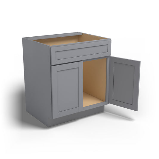Special Order - 30" Sink Base Pacific Gray - SB30 Base Cabinets GHI Pacific Gray Sink Bases Special Order SPPGS