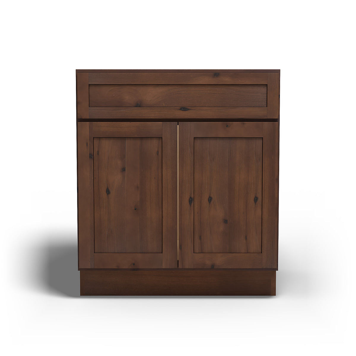 Special Order - 30" Sink Base Rustic Walnut - SB30 Base Cabinets GHI Rustic Walnut Sink Bases Special Order SPRWS