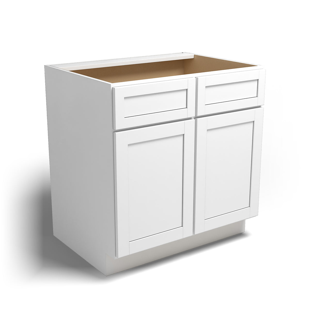 33" Kitchen Sink Base Arcadia White Shaker - SB33 Arcadia White Base Cabinets GHI GHI-INSTORE Sink Bases