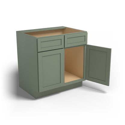 Special Order - 33" Sink Base Forest Green - SB33