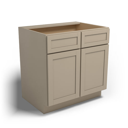Special Order - 33" Sink Base Mojave Shaker - SB33 Base Cabinets GHI Mojave Shaker Sink Bases Special Order SPMJS