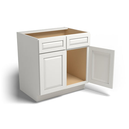Special Order - 33" Sink Base Newport White - SB33 Base Cabinets GHI Newport White Sink Bases Special Order SPNPW