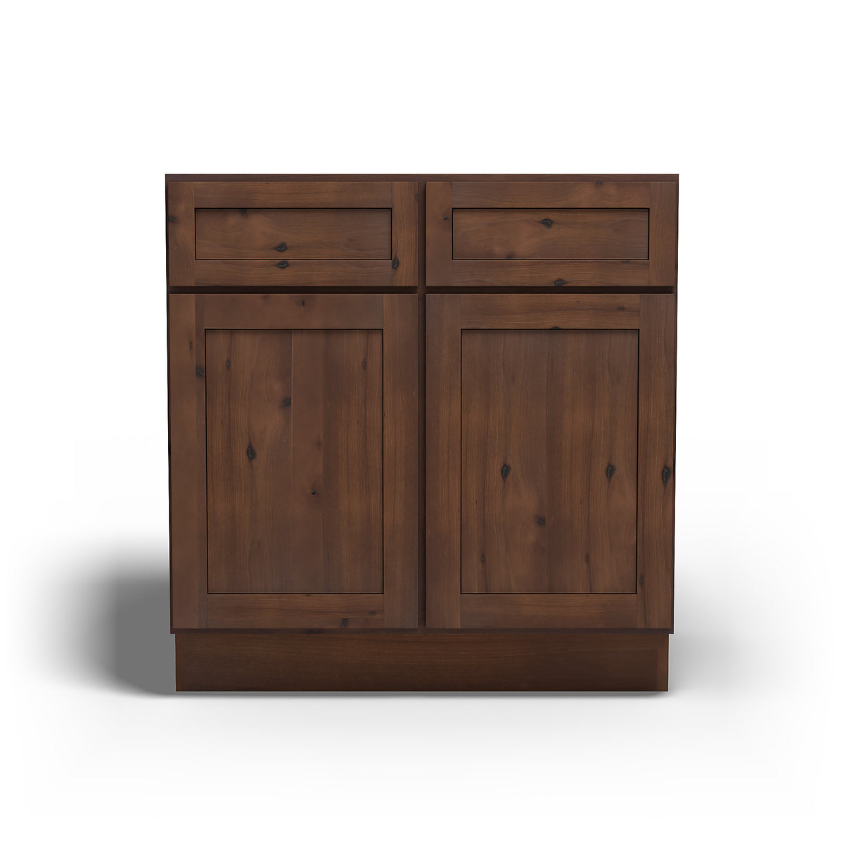Special Order - 33" Sink Base Rustic Walnut - SB33 Base Cabinets GHI Rustic Walnut Sink Bases Special Order SPRWS
