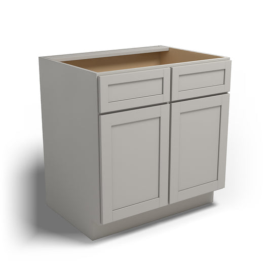 Special Order - 33" Kitchen Sink Base Stone Harbor Gray - SB33 Base Cabinets GHI Sink Bases Special Order SPSHG Stone Harbor Gray