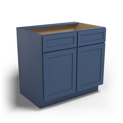 Special Order - 36" Sink Base Concord Blue - SB36 Base Cabinets Concord Blue GHI Sink Bases SPCCB Special Order
