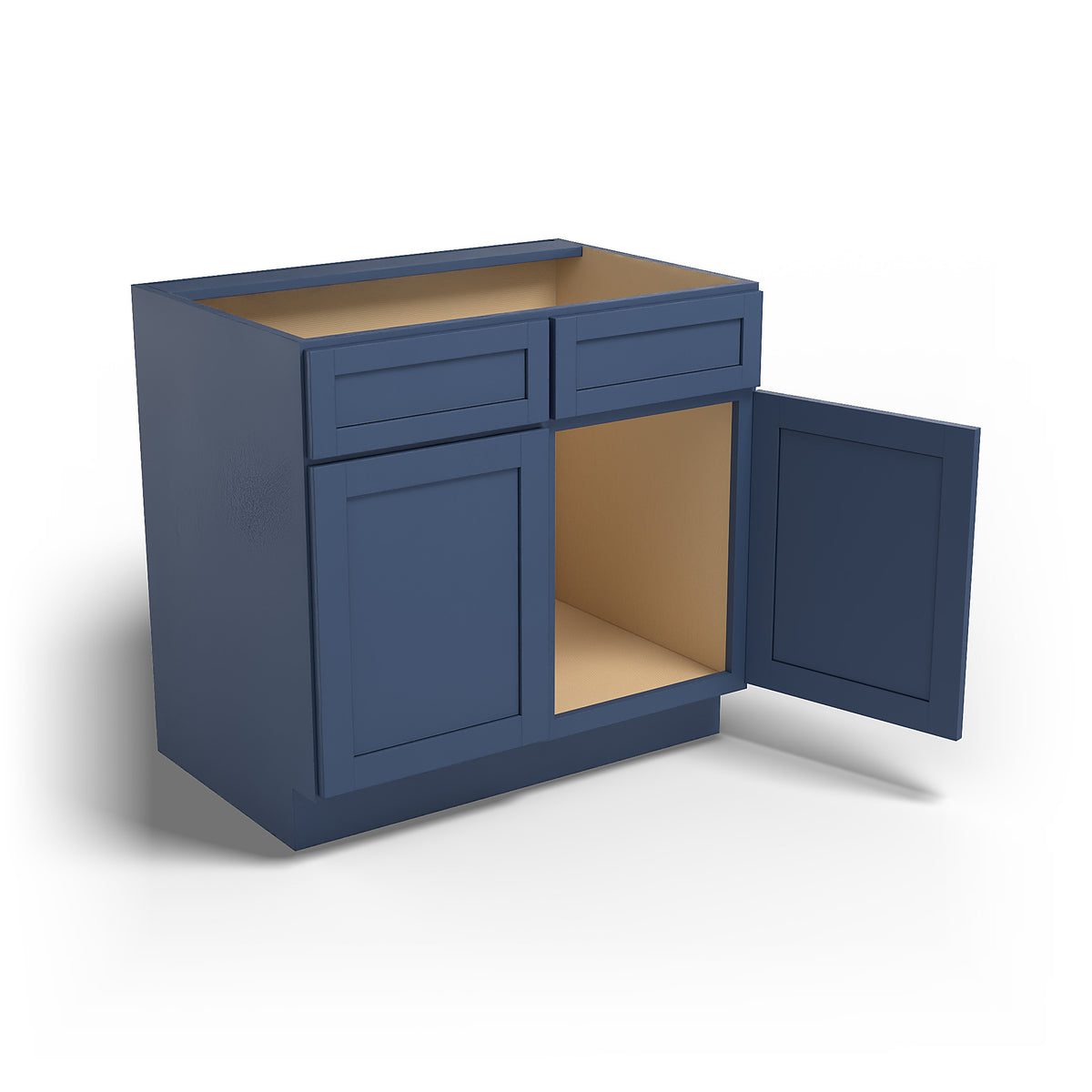 Special Order - 36" Sink Base Concord Blue - SB36 Base Cabinets Concord Blue GHI Sink Bases SPCCB Special Order