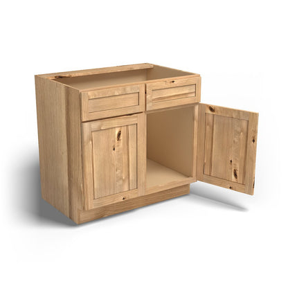 Special Order - 36" Sink Base Frontier Shaker - SB36 Base Cabinets Frontier Shaker GHI Sink Bases Special Order SPFTS