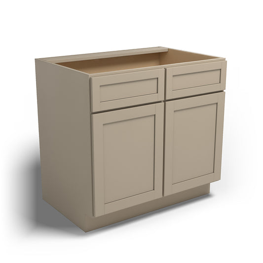 Special Order - 36" Sink Base Mojave Shaker - SB36 Base Cabinets GHI Mojave Shaker Sink Bases Special Order SPMJS