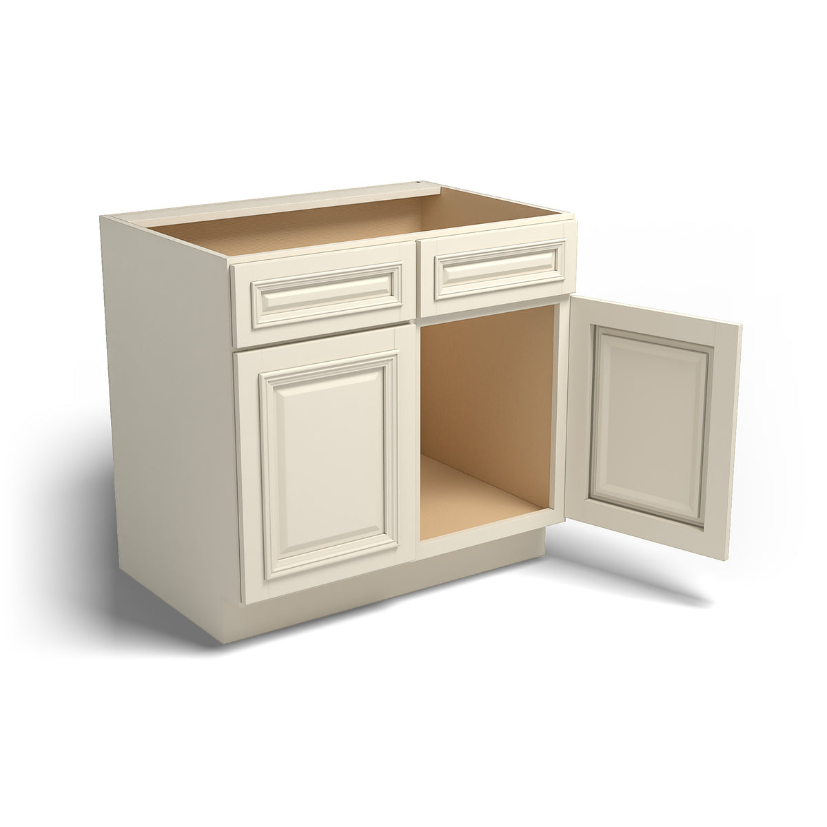 Special Order - 36" Kitchen Sink Base Nantucket Linen - SB36 Base Cabinets GHI Nantucket Linen Sink Bases Special Order SPNTL