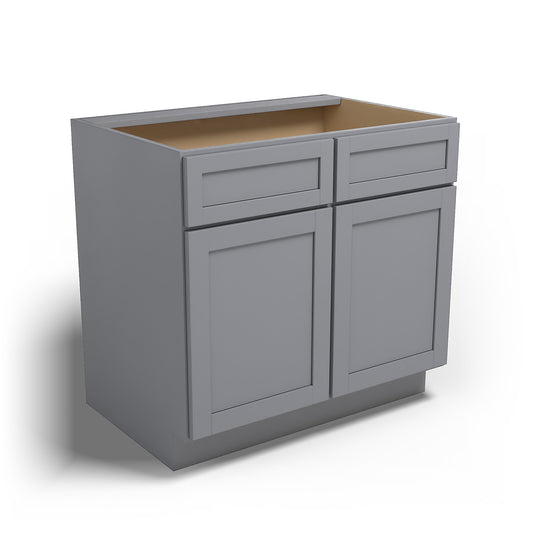 Special Order - 36" Sink Base Pacific Gray - SB36 Base Cabinets GHI Pacific Gray Sink Bases Special Order SPPGS