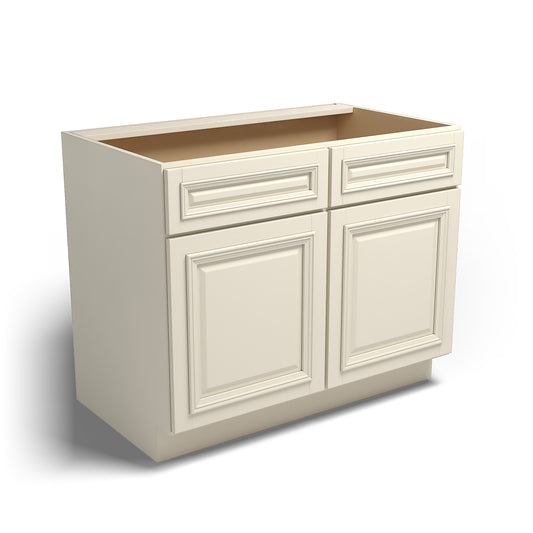 Special Order - 42" Kitchen Sink Base Nantucket Linen - SB42 Base Cabinets GHI Nantucket Linen Sink Bases Special Order SPNTL