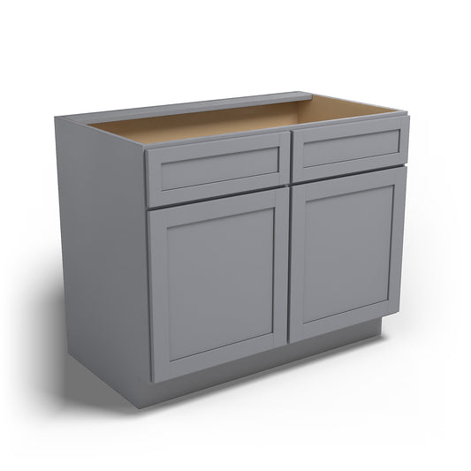 Special Order - 42" Sink Base Pacific Gray - SB42 Base Cabinets GHI Pacific Gray Sink Bases Special Order SPPGS