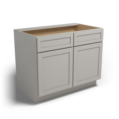Special Order - 42" Kitchen Sink Base Stone Harbor Gray - SB42 Base Cabinets GHI Sink Bases Special Order SPSHG Stone Harbor Gray
